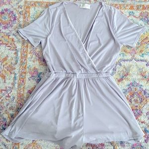 Lavender Shimmery Romper